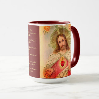 Sacré Coeur de Jésus Prayer Mug