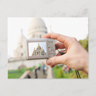 Sacre-Coeur in Paris Postcard
