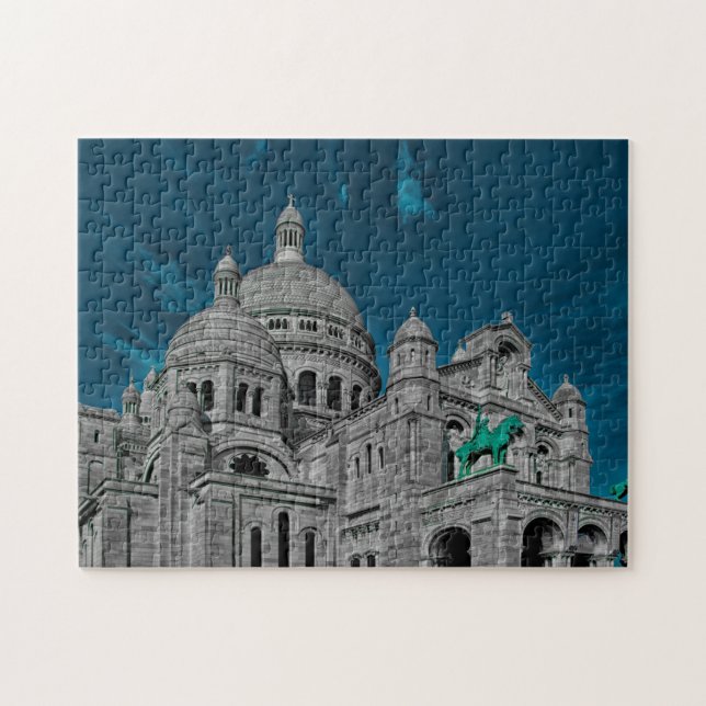 Sacre Coeur Paris. Jigsaw Puzzle (Horizontal)