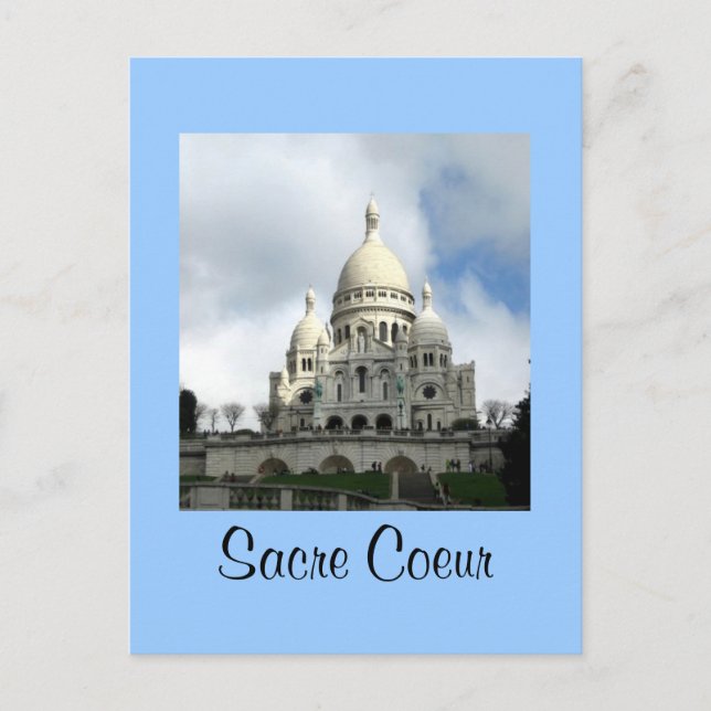 Sacre Coeur Postcard (Front)