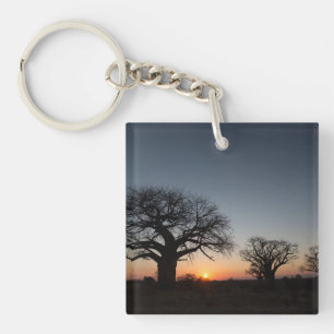 Sacred Baobabs Keychain