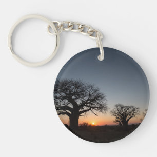 Sacred Baobabs Keychain