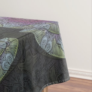 Sacred Bloom Mandala Tablecloth