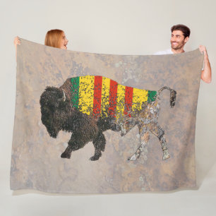 Sacred Buffalo Vietnam Veteran BLANKET