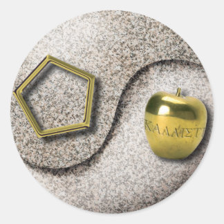 Sacred Chao Classic Round Sticker