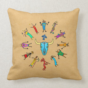 Sacred Circle Throw Pillow