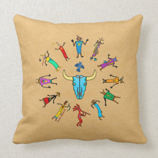 Sacred Circle Throw Pillow