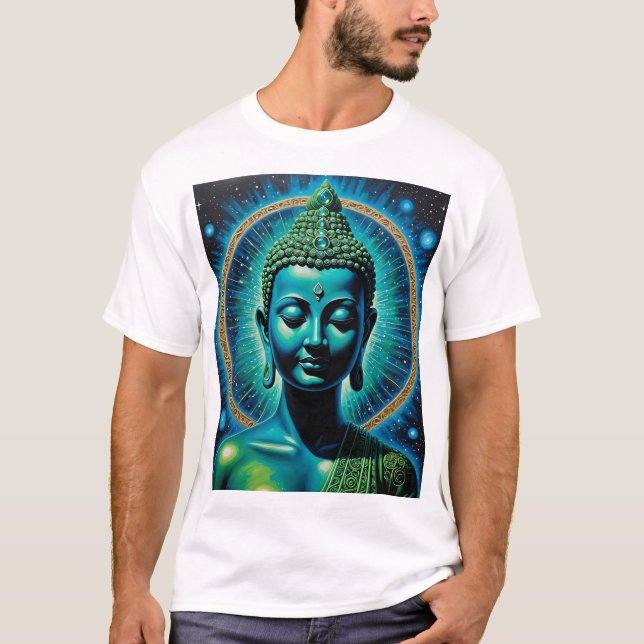 Sacred Cosmic Buddha Enlightenment Tee (Front)