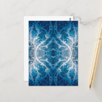 Sacred Cosmic Flow - Blue Silver Symmetry