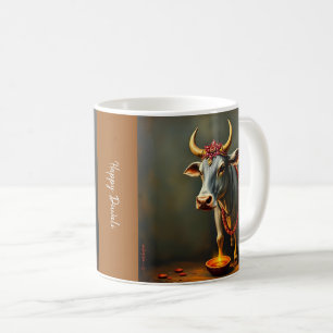 Sacred Cow Diwali Festive Vibes Coffee Mug