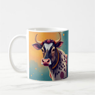 Sacred Cow Diwali vibe Coffee Mug