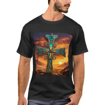 Sacred Cross of Ancestral Wisdom – African art