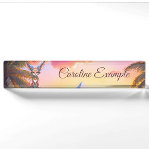 Sacred Desert Guardian  Nameplate