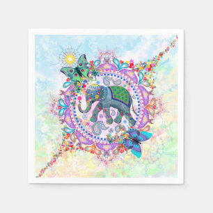 Sacred Elephant Napkin