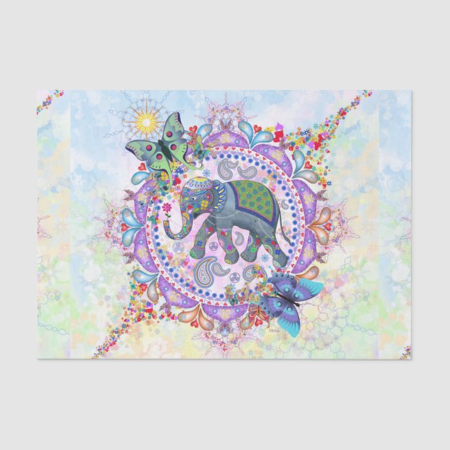 Sacred Elephant Tissue Paper (Front)