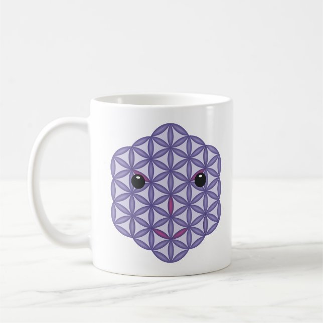 Sacred face - Arcturian, 01 Pr. Coffee Mug (Left)