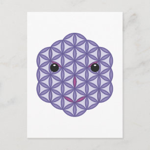 Sacred face - Arcturian, 01 Pr. Postcard