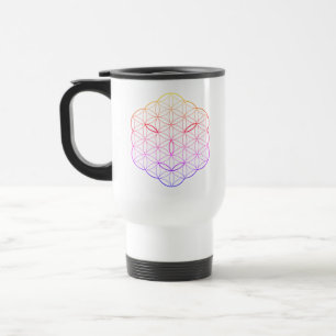 Sacred face - Arcturian, Cl-Tr. Travel Mug