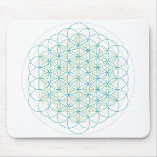 Sacred Flowers Mouse Pad