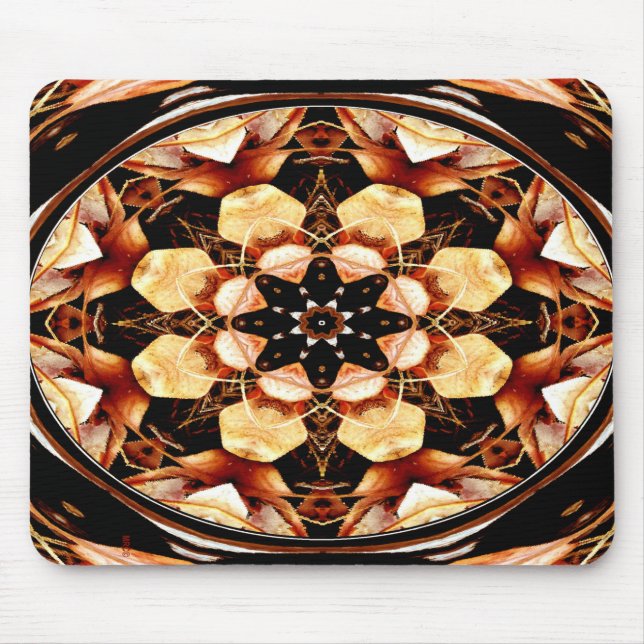 Sacred Geometric Mandala..... Mouse Pad (Front)