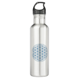 Sacred Geometry Flower of Life 710 Ml Water Bottle