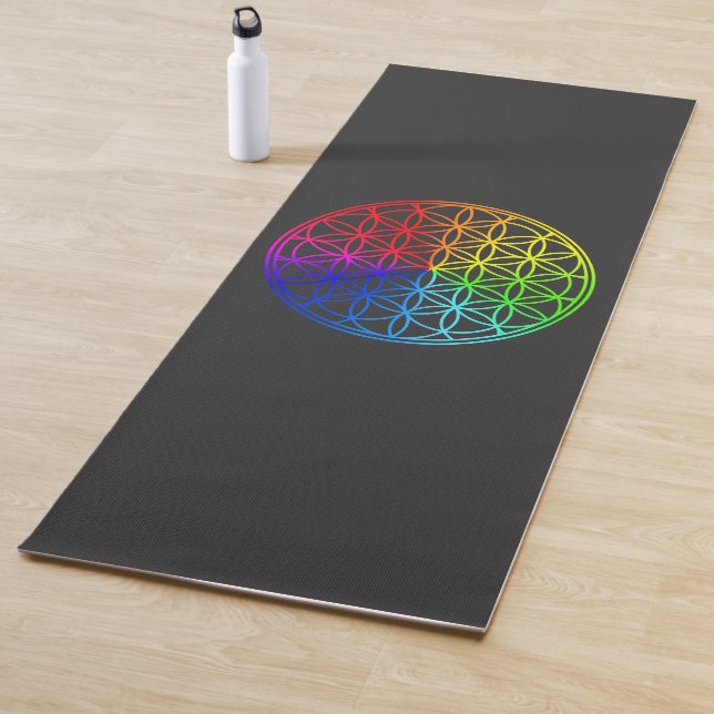 Sacred Geometry Flower Of Life Yoga Mat (In Situ)