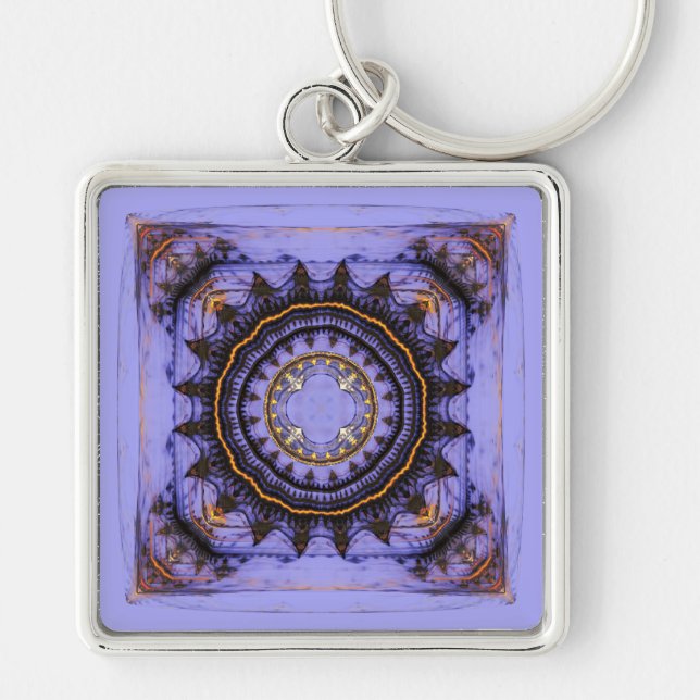 Sacred Geometry Keychain (Front)
