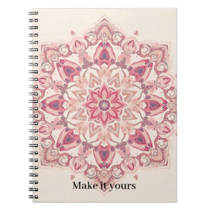 Sacred Geometry Mandala Phone Case – Personalized  Notebook