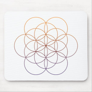 Sacred Geometry Mouse Pad
