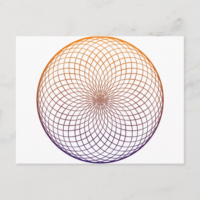 Sacred Geometry Postcard (Front)