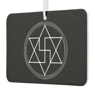 Sacred Geometry Protection Symbol Air Freshener