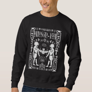 Sacred Geometry Science Egyptian God Amen Amun Ra  Sweatshirt