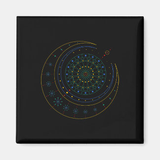 Sacred Geometry Shirt Magnet
