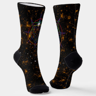 Sacred Geometry Sigil Socks