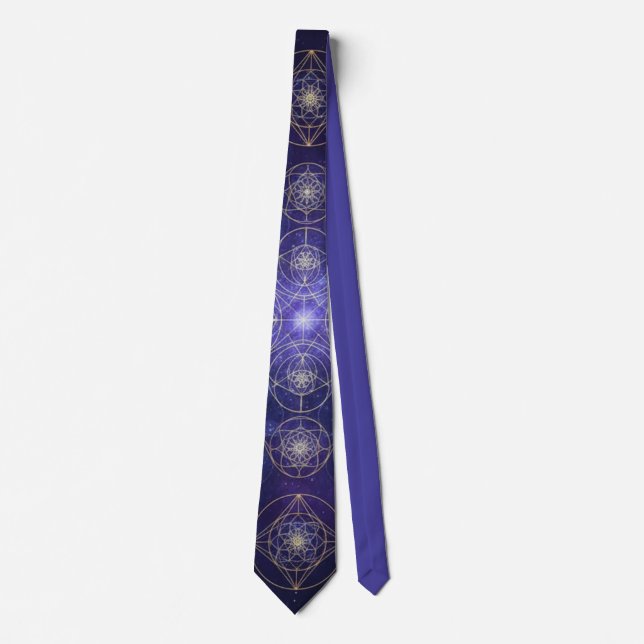 Sacred geometry  tie (Front)