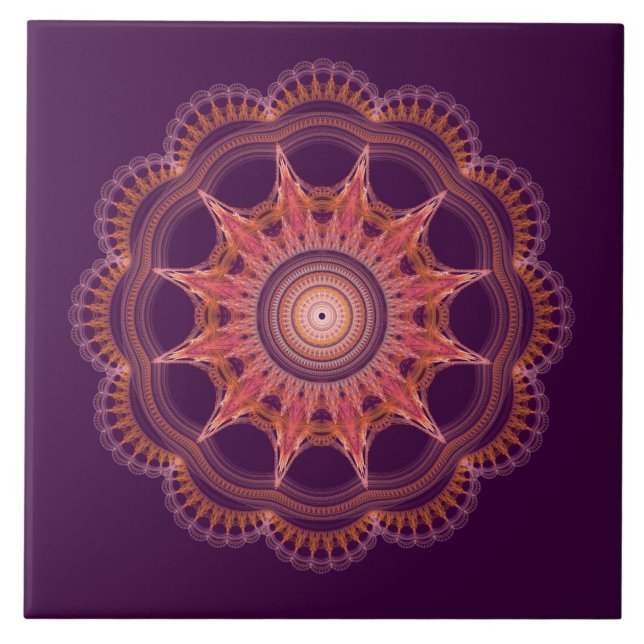 Sacred Geometry Tile (Front)