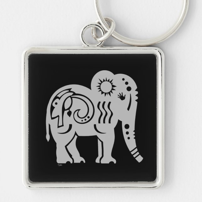Sacred Giant (Grey) Keychain (Front)