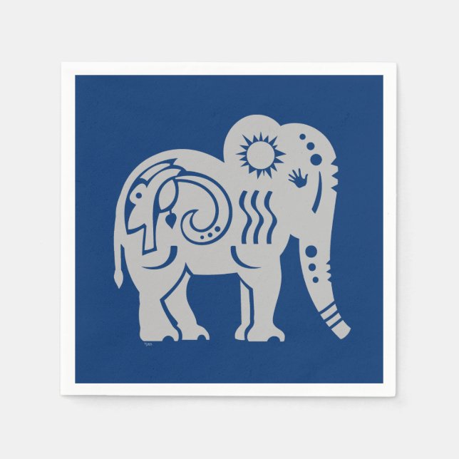 Sacred Giant (Grey) Napkins (Front)