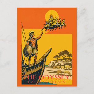 Sacred Golden Herd Holiday Postcard