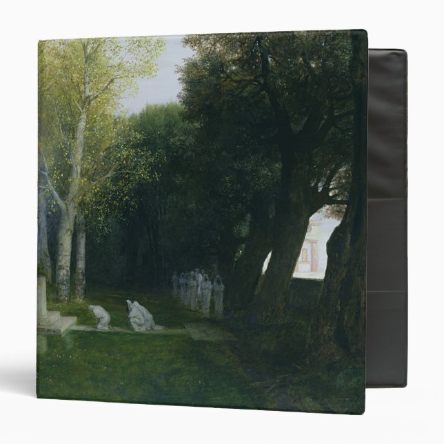 Sacred Grove, 1886 Binder (Front/Inside)