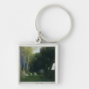 Sacred Grove, 1886 Keychain