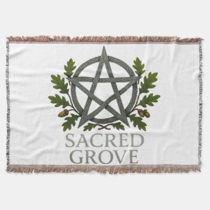 Sacred Grove Throw Blanket
