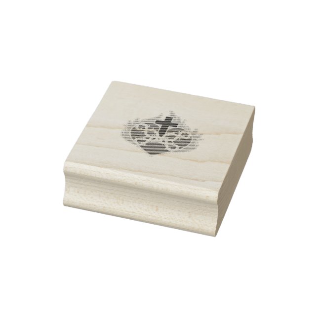 Sacred Heart Catholic Rubber Stamp (Stamp)