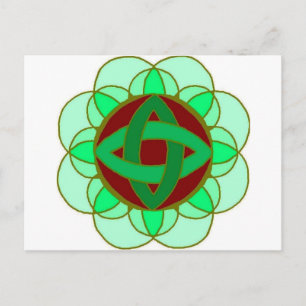 "Sacred Heart Chakra" Postcard