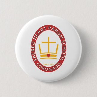Sacred Heart Coronado Logo 2 Inch Round Button