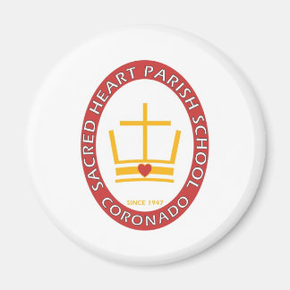 Sacred Heart Coronado Logo Magnet