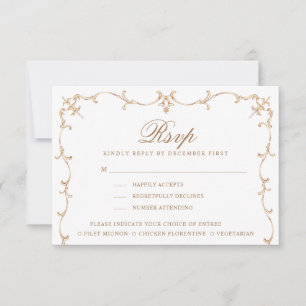 Sacred Heart Crest   Monogram RSVP   Meal Options  Card