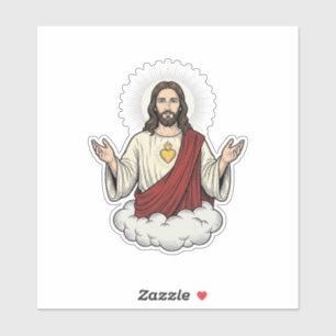 Sacred Heart Devotional Vintage Engraving Design_1
