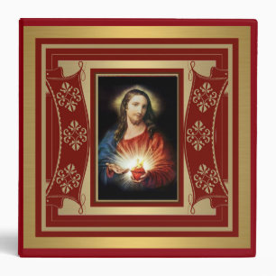 Sacred Heart Family Heirloom Keepsake Binder