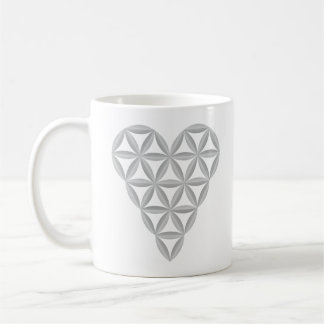 Sacred Heart - Heart of life, 3D/Atlantis.  Coffee Mug